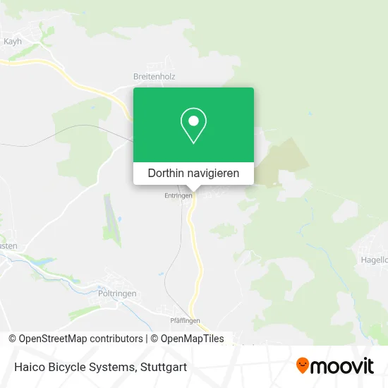 Haico Bicycle Systems Karte