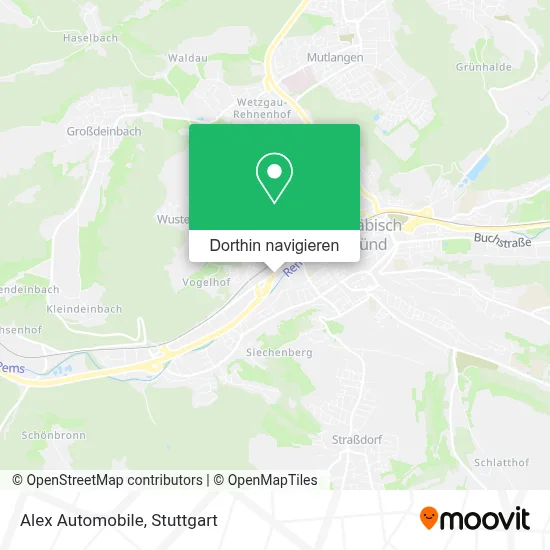 Alex Automobile Karte