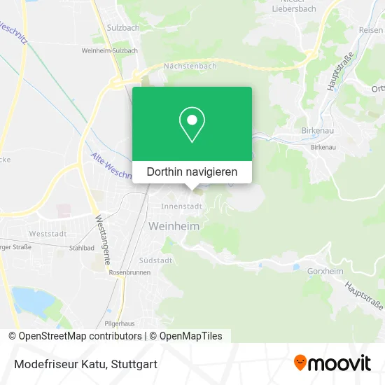 Modefriseur Katu Karte