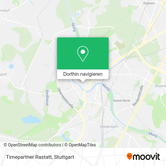 Timepartner Rastatt Karte