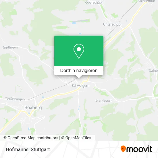 Hofmanns Karte