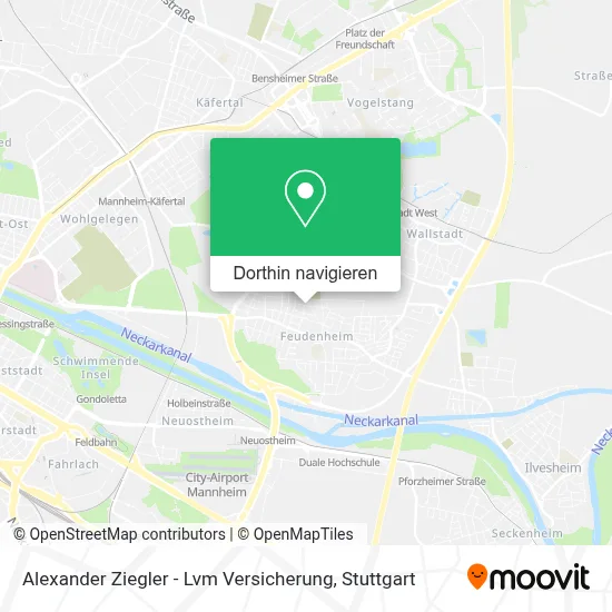 Alexander Ziegler - Lvm Versicherung Karte