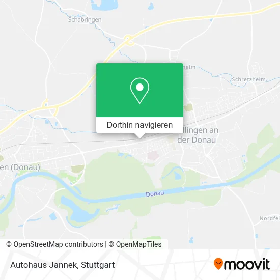 Autohaus Jannek Karte