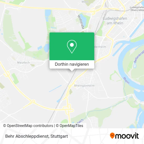Behr Abschleppdienst Karte