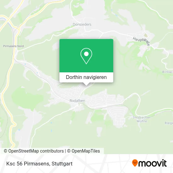 Ksc 56 Pirmasens Karte