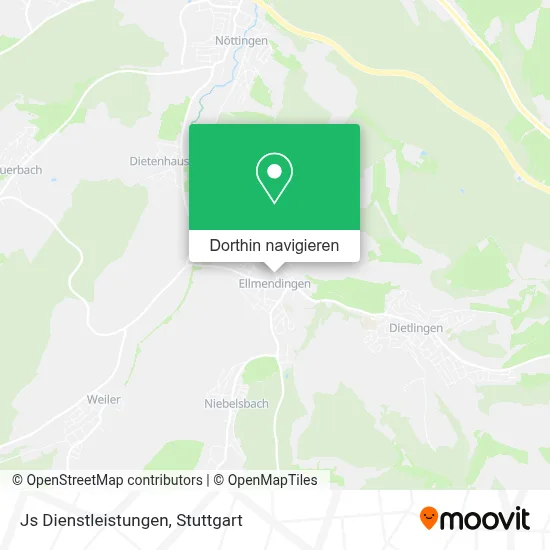 Js Dienstleistungen Karte