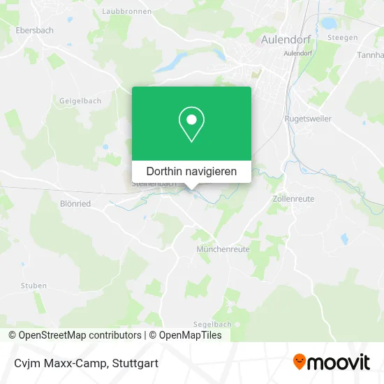 Cvjm Maxx-Camp Karte