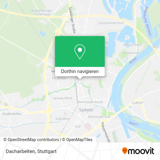 Dacharbeiten Karte