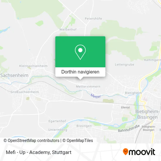 Mefi - Up - Academy Karte