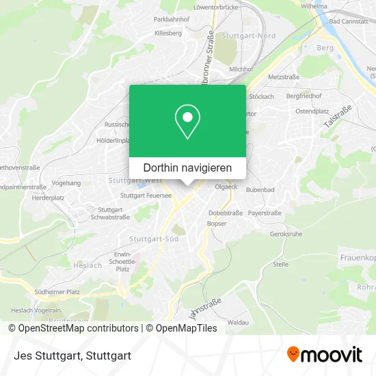 Jes Stuttgart Karte