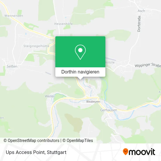 Ups Access Point Karte