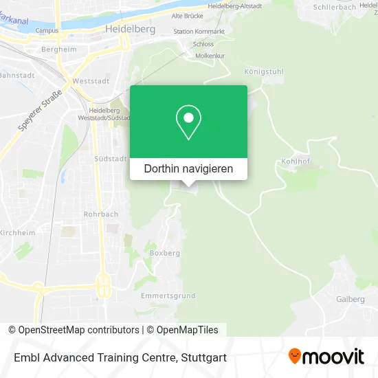 Embl Advanced Training Centre Karte