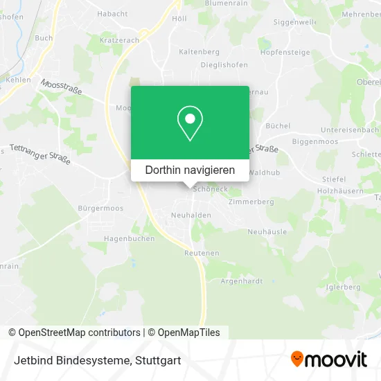 Jetbind Bindesysteme Karte