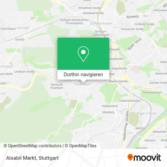 Alsabil Markt Karte