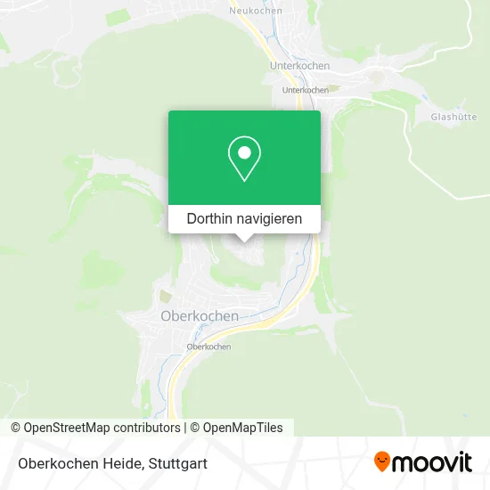Oberkochen Heide Karte
