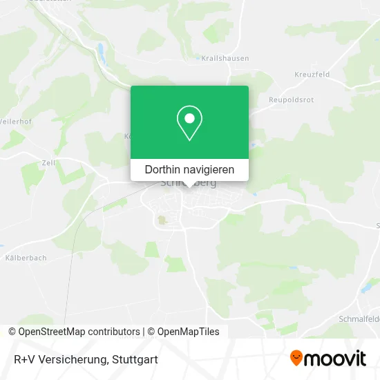 R+V Versicherung Karte