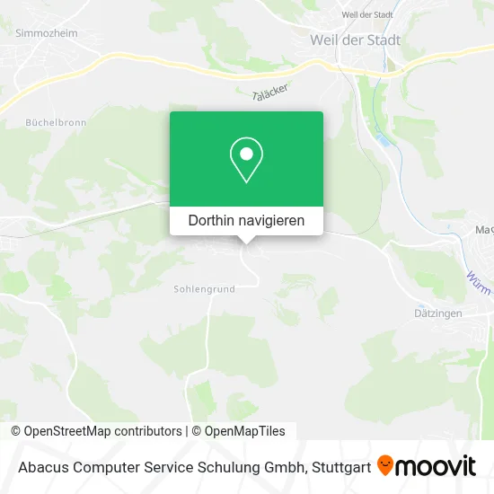 Abacus Computer Service Schulung Gmbh Karte