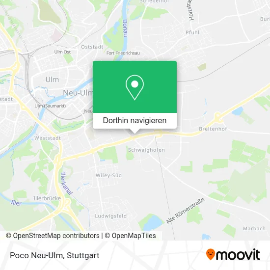 Poco Neu-Ulm Karte