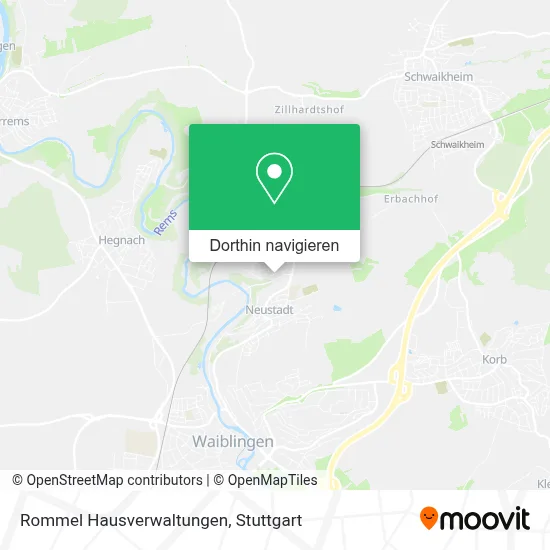 Rommel Hausverwaltungen Karte