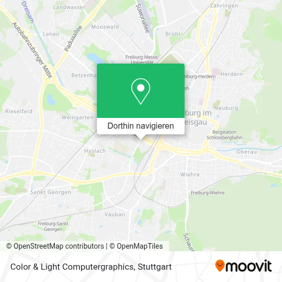 Color & Light Computergraphics Karte