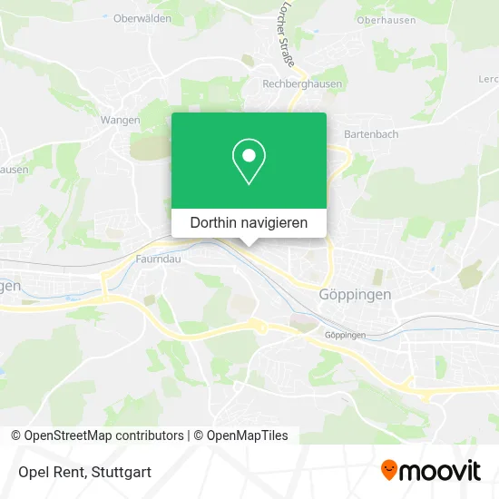 Opel Rent Karte
