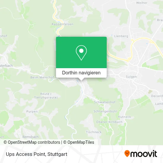 Ups Access Point Karte