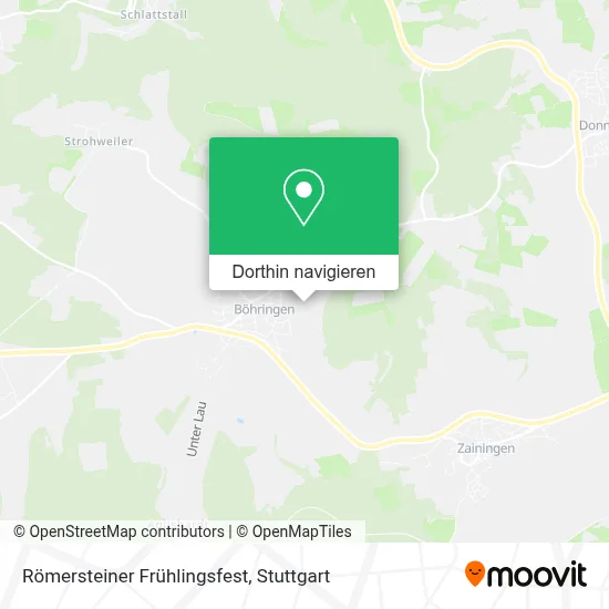 Römersteiner Frühlingsfest Karte