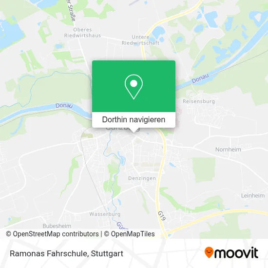 Ramonas Fahrschule Karte