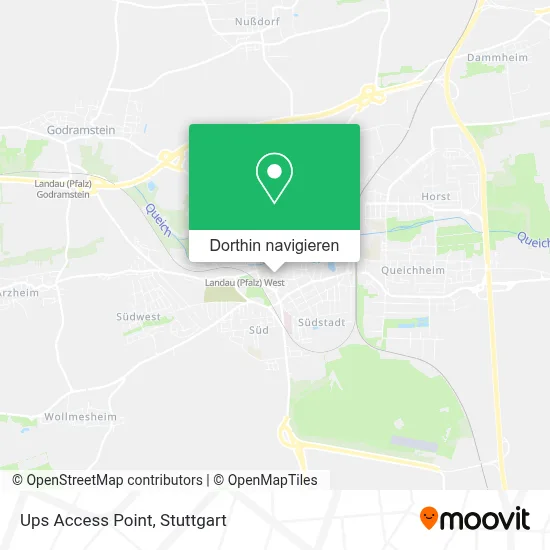 Ups Access Point Karte