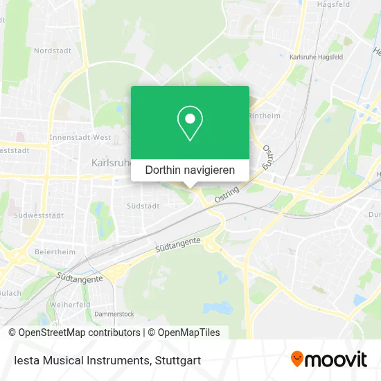 Iesta Musical Instruments Karte