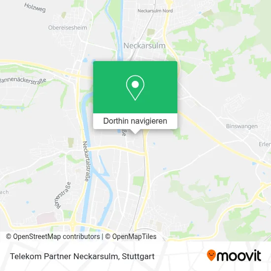Telekom Partner Neckarsulm Karte