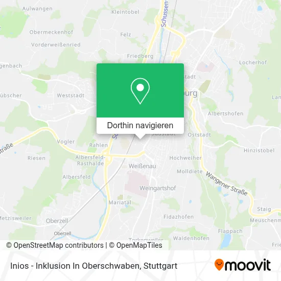 Inios - Inklusion In Oberschwaben Karte