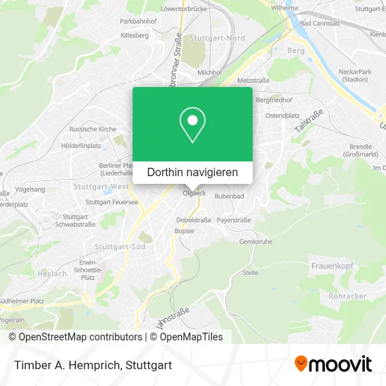Timber A. Hemprich Karte
