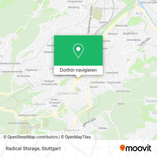 Radical Storage Karte