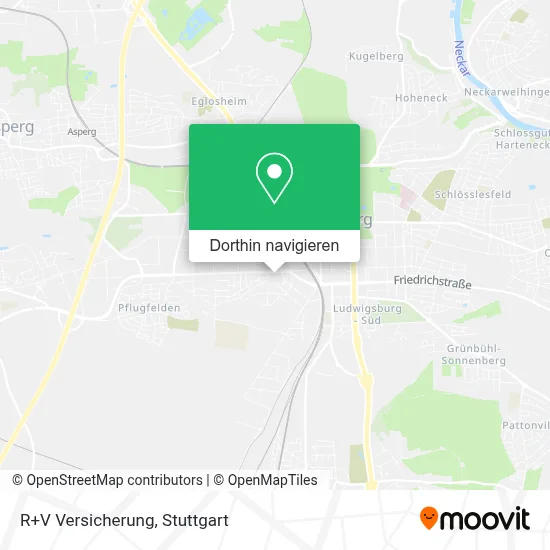 R+V Versicherung Karte