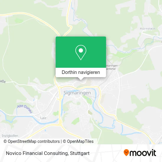 Novico Financial Consulting Karte