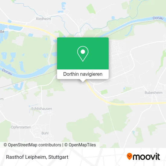 Rasthof Leipheim Karte
