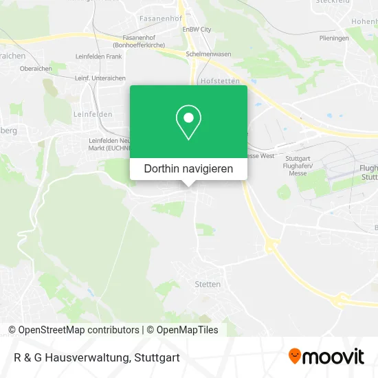 R & G Hausverwaltung Karte