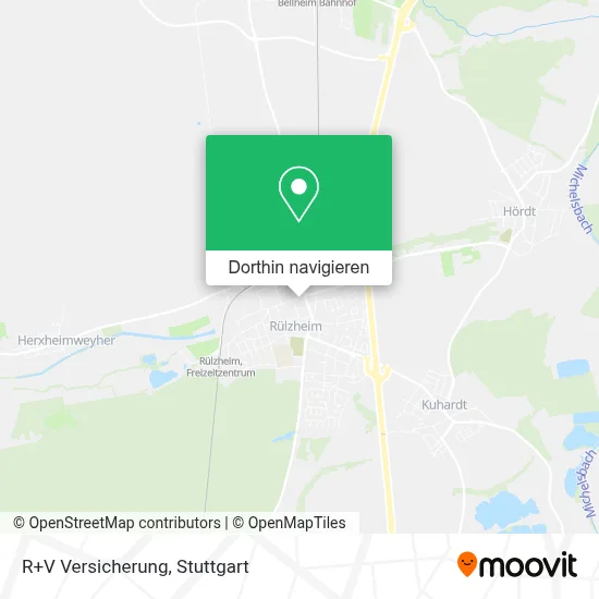 R+V Versicherung Karte
