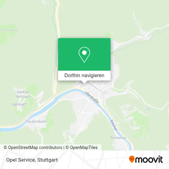 Opel Service Karte