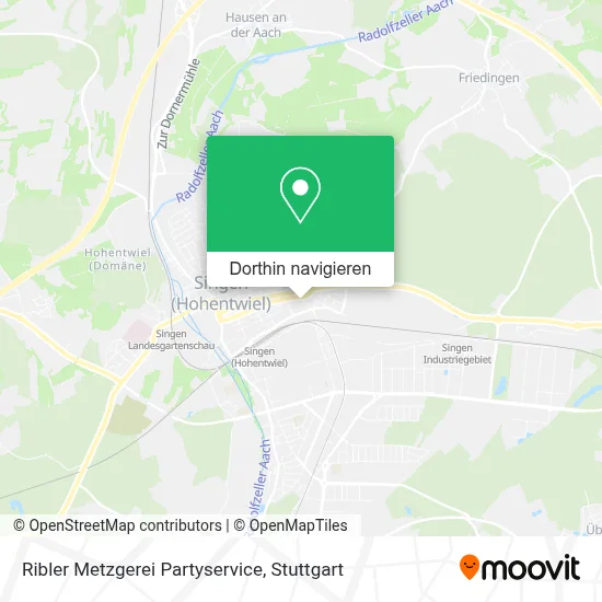 Ribler Metzgerei Partyservice Karte