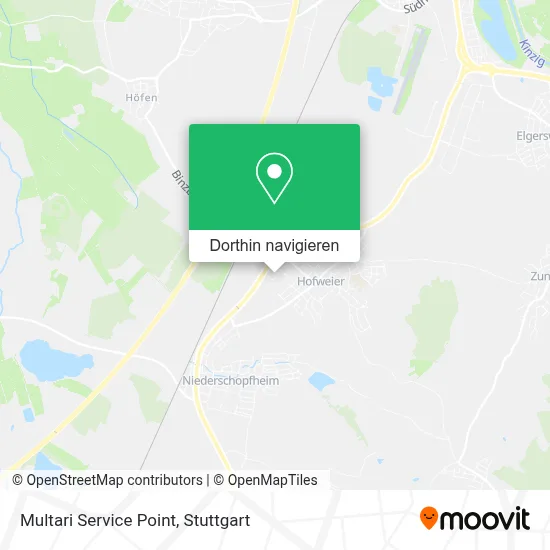 Multari Service Point Karte