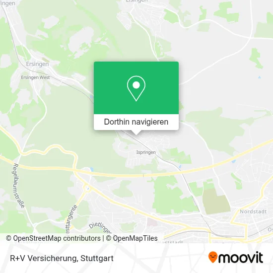 R+V Versicherung Karte