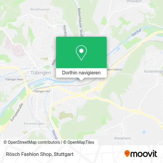 Rösch Fashion Shop Karte