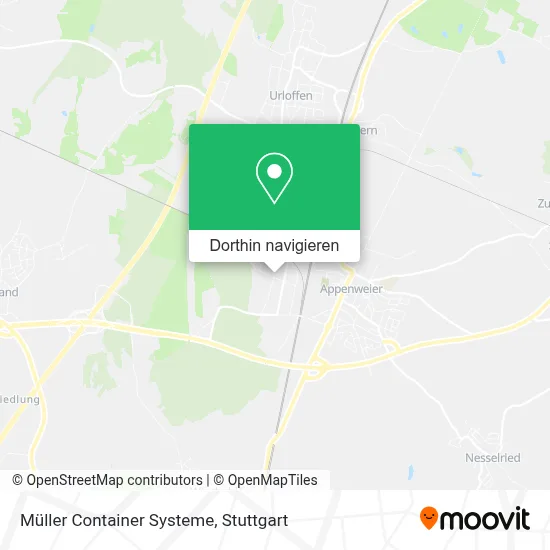 Müller Container Systeme Karte