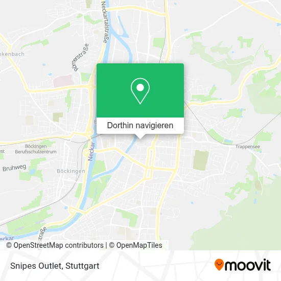Snipes Outlet Karte