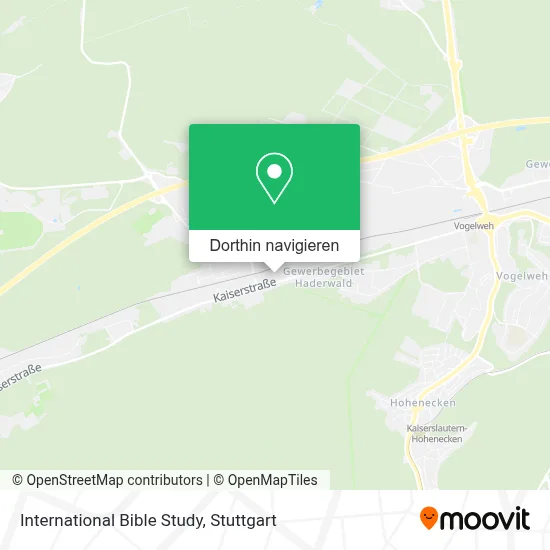 International Bible Study Karte