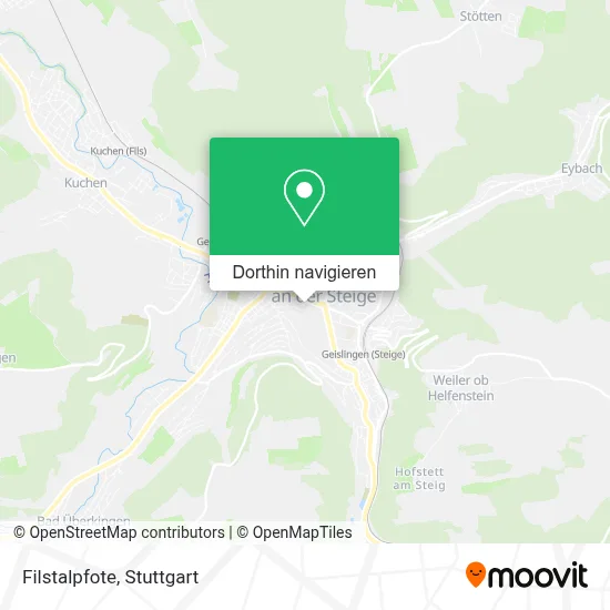Filstalpfote Karte