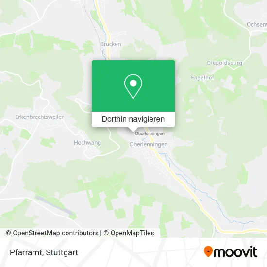 Pfarramt Karte