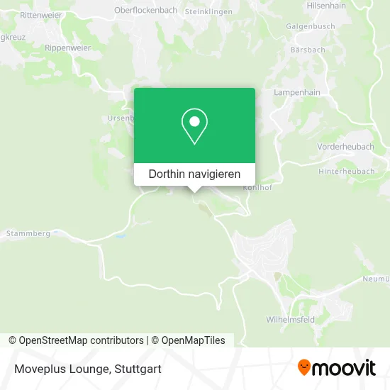Moveplus Lounge Karte